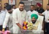 ओहरी ने साथियों सहित राष्ट्रीय अल्पसंख्यक आयोग के अध्यक्ष हरजीत ग्रेवाल को दी बधाई