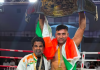 The stadium erupted in celebration on Victory of Sangram Singh over Pakistani fighter in just 1 minute and 20 second