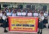एसएवी स्कूल में “बाघ बचाओ” थीम के साथ मनाया गया अंतर्राष्ट्रीय बाघ दिवस