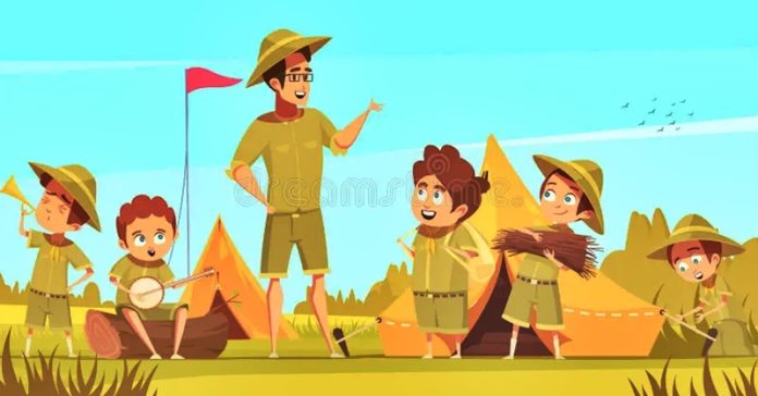 scout-and-guide-camp-at-shimla-punjab-schul