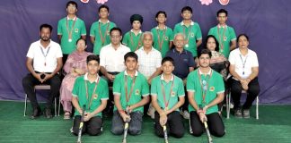 SAV जैन डे बोर्डिंग स्कूल में मनाया गया राष्ट्रीय खेल दिवस