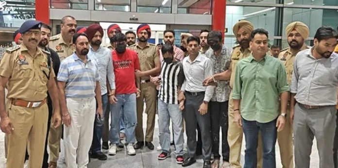 bambiha-gang-gangsters-deported-malaysia-to-punjab-police-action