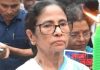 ममता बनर्जी के काफिले पर हमला, प्रदर्शनकारियों ने बरसाए पत्थर