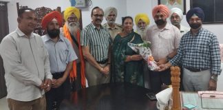 आई डोनेशन एसोसिएशन ने मेयर से की मुलाकात
