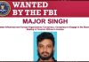ਭਗਵਾਨਪੁਰੀਆਂ ਗੈਂਗ ਦਾ ਸਾਥੀ FBI ਦੀ Most Wanted ਅਪਰਾਧੀਆਂ ਦੀ ਸੂਚੀ ‘ਚ ਸ਼ਾਮਲ