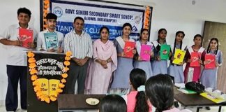 सरकारी स्कूल अज्जोवाल में लेखन मुकाबले आयोजित, जैस्मीन व जोयल रहे विजेता