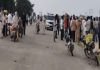 स्कॉर्पियो और मोटरसाइकिल की जोरदार टक्कर, मोटरसाइकिल सवार की मौत, 2 बच्चे घायल