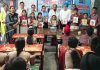 सरकारी स्कूल भागोवाल में रोटरी क्लब मिड टाउन ने मेधावी विद्यार्थियों को दी वार्षिक छात्रवृत्ति