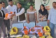 ‘Aashirwad Ka Diya’ Programme Held at BJP Office in Rajouri
