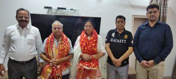 dhir-honoured-mayor
