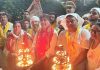 विधायक जिंपा व सिंगला परिवार ने श्रद्धापूर्वक की मां गंगा जी की आरती