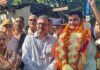 एशियन गेम्स सिल्वर मैडल विजेता नीरज का पूर्व विधायक अरुण डोगरा ने किया भव्य स्वागत