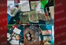 Police Raid Jewellery Shop, Recover Five AK-47 Rounds, Pakistani Currency