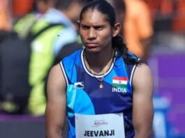 Asian Para Games: दीप्ति जीवनजी ने 400 मीटर टी20 स्पर्धा में जीता स्वर्ण