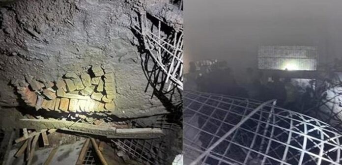 delhi-house-slab-collapses-in-harsh-vihar-several-people-feared-trapped