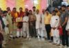 युवा वाहिनी व हिन्दू संस्थाओं ने अखिल भारतीय हिन्दू महासभा के उत्तर भारत प्रमुख दिनेश को किया सम्मानित