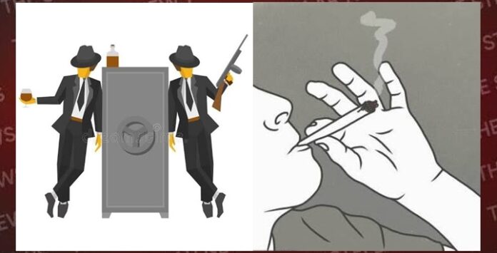 drug-and-gangsters-make-letter