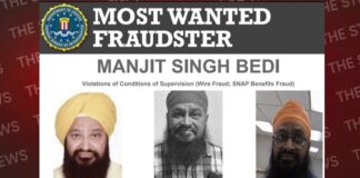 ਪੰਜਾਬ ‘ਚ ਗ੍ਰਿਫ਼ਤਾਰ ਕੀਤਾ ਗਿਆ FBI ਦਾ ਮੋਸਟ ਵਾਂਟੇਡ ਭਗੌੜਾ ਮਨਜੀਤ ਬੇਦੀ ਭੇਜਿਆ ਅਮਰੀਕਾ