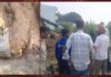 चौहाल मार्ग पर गुजरात पाइप लाइन की लीकेज से हड़कंप, पानी का कनैक्शन करते समय हुआ हादसा