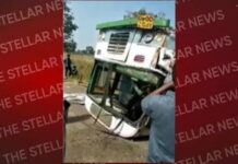 तेलंगाना में दर्दनाक सड़क हादसा, ब्रेक फेल होने से पलटी बस, 4 महिलाओं की मौत