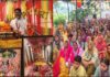 श्री दुर्गा मंदिर जनौड़ी में गूंजा कान्हा जन्म का प्रसंग, भक्तिमय हुआ माहौल