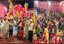 कीर्ति नगर में गूंजे मां भगवती के जयकारे, 18वें जागरण में उमड़ा श्रद्धा का सैलाब