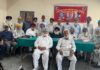 होशियारपुर बस स्टैंड पर रिटायर्ड रोडवेज़ कर्मचारियों की बैठक, तीन दिवंगत सदस्यों को दी श्रद्धांजलि