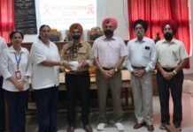 रयात बहरा यूनिवर्सिटी में भाई कन्हैया जी मानव सेवा संकल्प दिवस व नेत्रदान जागरूकता शिविर का आयोजन