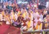 श्री हरिनाम संकीर्तन से श्री बड़ा हनुमान जी के मंदिर में बही श्रद्धा एवं आस्था का धारा