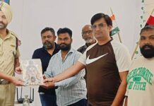 एसपीडी नवनीत सिंह माहल को शिव सेना लॉयन पार्टी ने सम्मानित किया